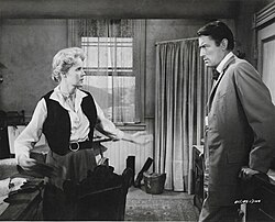 Peck and Carroll Baker in The Big Country (1958)