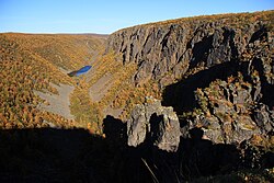Kevo Canyon in Utsjoki, Finland