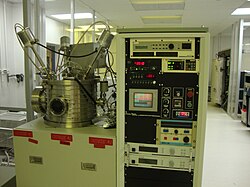 A commercial sputtering system
