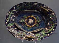 Rusticware platter (detail shown above)