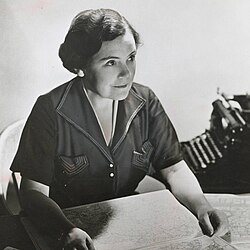 Anne O'Hare McCormick in 1941