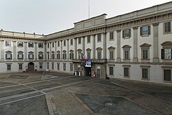The Royal Palace of Milan is a major venue for international art exhibitions.