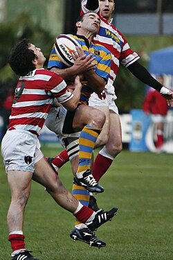 Argentine teams Alumni and Hindú playing the Torneo de la URBA final match, 2007