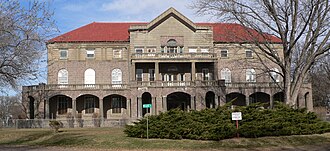 The abandoned Mead Building on the South Dakota Human Services Center campus in Yankton has been identified as the future site of the Dakota Territorial Museum.