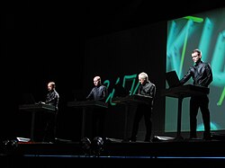 Kraftwerk performing in Kyiv, 2008