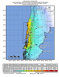 USGS ShakeMap for the mainshock