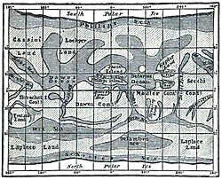 Proctor's map of Mars