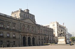 Colegio de Minería (College of Mining) building on Tacuba street in the historic center of Mexico City.
