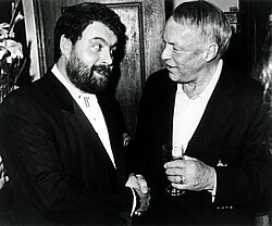 Brendan Grace and Sinatra in 1991