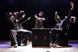 Members of the Montreal Improvisation League