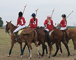 A women's polo team, United States