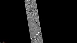 East side of Hipparchus Crater, as seen by CTX camera (on Mars Reconnaissance Orbiter)
