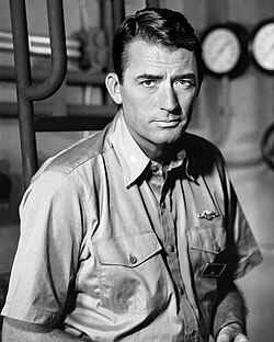 Peck in a publicity still for On the Beach (1959)