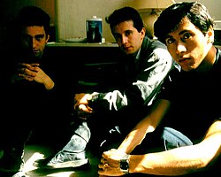 Los Prisioneros in 1987.