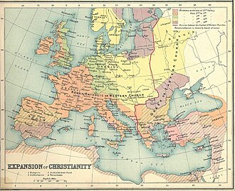 Schism of 1054 (East–West Schism) in Christianity[4][5]