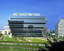 One Stamford Forum, the global headquarters of Purdue Pharma