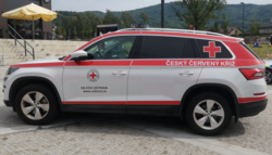 Doctor car of the Czech Red Cross (OS ČČK Ostrava)