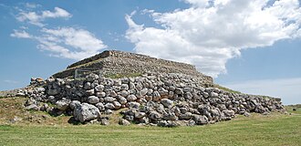 Monte d'Accoddi is an archaeological site in northern Sardinia, Italy, located in the territory of Sassari near Porto Torres. 4th millennium BC.