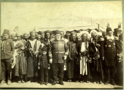 Ottoman soldiers and Yemeni locals