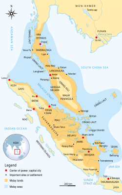 Before it was known as Sumatra, the region was referred to as Melayu (also known as Malay in English), named after the ancient Melayu Kingdom based in Jambi. The name Melayu appeared in early historical records, including inscriptions and Chinese chronicles, before being replaced by Sumatra in the 14th century.[9]