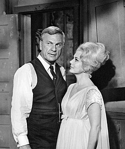 Albert and Eva Gabor on Green Acres