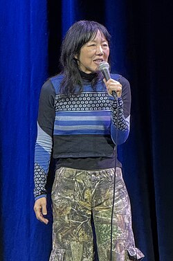 Cho performing on her Choligarchy tour in 2026