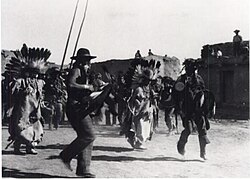 Kate T Cory, Untitled photograph of Comanche dance, 1905–1912