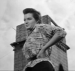 Angie Dickinson wore yellowface to play a Chinese-European character in China Gate (1957).[10]