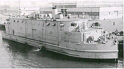 The floating workshop USS YR-74 was not among the Project Hula ships, but the United States transferred four YRs identical to her at Cold Bay in the summer of 1945.[16]