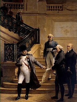 Napoleon visiting the Tribunat