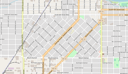 The "Slant Streets"