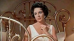Taylor in Cat on a Hot Tin Roof (1958)