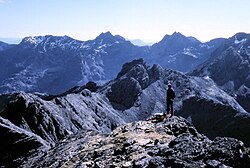 A gabbro landscape – the main ridge of the Cuillin, Isle of Skye, Scotland