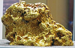 Native gold