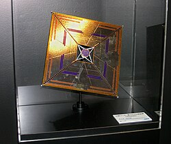 The model of IKAROS at the 61st International Astronautical Congress in 2010