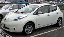 2011 Nissan Leaf electric car