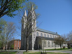 Colby, Bates, and Bowdoin (pictured) Colleges form the Colby-Bates-Bowdoin Consortium