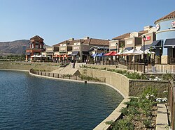 Artificial lagoon in Chicureo, Colina