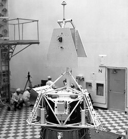 Surveyor-SD 2. Simulated Surveyor payload with the same dynamic properties as the real probe.