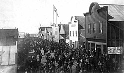 Street scene, Nome, c. 1907