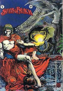 Star*Reach #7 (Jan. 1977): Cover by Barry Windsor-Smith.