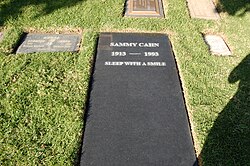 Cahn's grave
