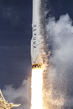 Launch of Falcon 9 carrying ORBCOMM OG2-M1, July 2014