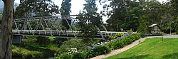 The Brisbane Bridge over the Yarra River, Warburton