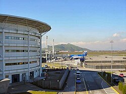 View of the domestic terminal