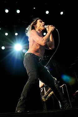 Iggy Pop at the UK Hop Farm Festival, July 2011