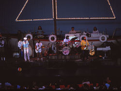 The Beach Boys performing a concert in Michigan, August 1978