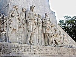 Closeup of the Alamo defenders