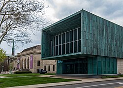 The Columbus Museum of Art collects and exhibits American and European modern and contemporary art, folk art, glass art, and photography.
