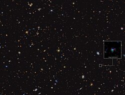 For the first time, the NASA / ESA / Canadian Space Agency / James Webb Space Telescope has observed the chemical signature of carbon-rich dust grains at redshift z ≈ 7, which is roughly equivalent to one billion years after the birth of the Universe, this observation suggests exciting avenues of investigation into both the production of cosmic dust and the earliest stellar populations in our Universe.